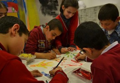 Resim atölyelerinde birbirinden güzel çalışmalar ortaya çıktı