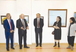 Ressam l Binzet, 26. kişisel resim sergisini açtı