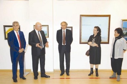 Ressam l Binzet, 26. kişisel resim sergisini açtı