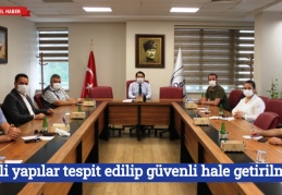 Riskli yapılar tespit edilip güvenli hale getirilmeli