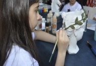 Robotik kodlama standı öğrencilere ev sahipliği yaptı