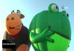 Robotlar, inekler, fareler, arılar Kapadokya'da uçtu