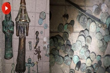 Roma dönemine ait 141 parça tarihi eser yakalandı