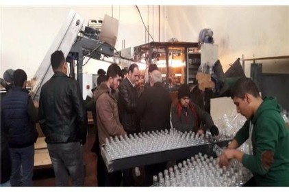 Rotasyon tekniği yöntemiyle üretilen plastik su tanklarını incelediler