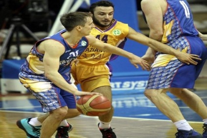 Royal Halı Gaziantep Tsmoki Minsk&#039;i 59-58 mağlup etti