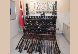 ‘Ruhsatsız silah’ operasyonunda 5 kişi gözaltına alındı