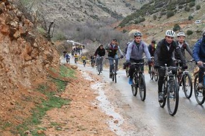 Rumkale ve Zeugma&#039;da bisiklet turnuvası