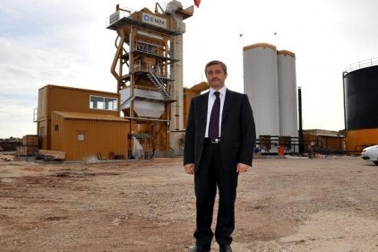 Saatte 200 ton kapasiteliasfalt şantiyesi kuruluyor