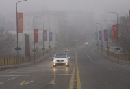 Sabah saatlerinde şehir merkezinde yoğun sis etkili oldu