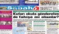 Sabah’ın haberi yaygın basında