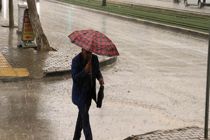 Sağanak yağışla birlikte temiz hava da geldi