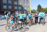 "Sağlığın için Pedal Çevir" bisiklet turu düzenlendi
