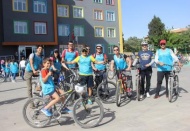 "Sağlığın için Pedal Çevir" bisiklet turu düzenlendi