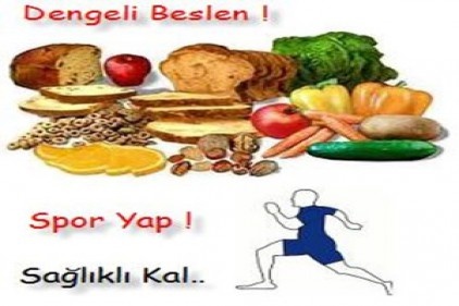 Sağlığınızı korumak için dengeli beslenmeye dikkat edin