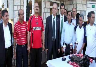 Sağlık çalışanları arasında Futbol Turnuvası yapıldı