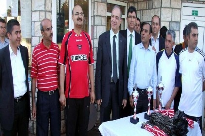 Sağlık çalışanları arasında Futbol Turnuvası yapıldı