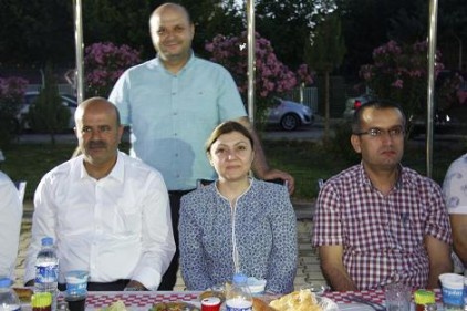 Sağlık çalışanları iftardaydı