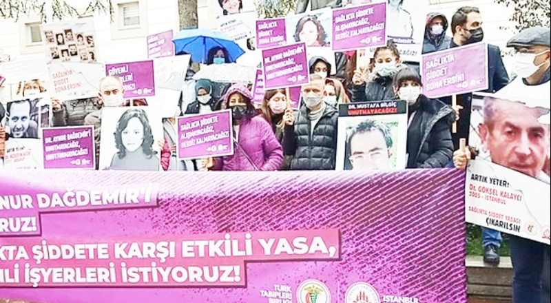 'Sağlık çalışanlarına yönelik şiddetin sonlanması için etkili ve caydırıcı yasalar çıkmalı'