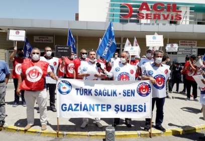Sağlıkçılar, sıfıra yakın ek ödemeye mahkum edildi