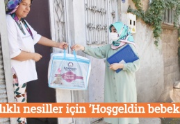 Sağlıklı nesiller için ’Hoşgeldin bebek’