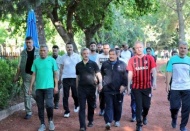 Sağlıklı yaşam yürüyüşü yapıldı