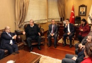 Şahap Kavcıoğlu, SANKO yönetimini ziyaret etti