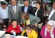 Şahin, bu kez Arabanlılar’la iftar yaptı