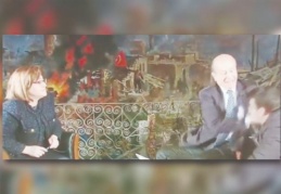 Muharrem Sarıkaya, canlı yayında İHA muhabirini tokatladı, Şahin, bu rezalete hiçbir tepki vermedi