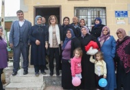Şahin, Burak ve Belkıs mahallelerini ziyaret etti