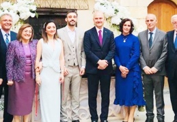 Şahin çiftinin kızı nişanlandı