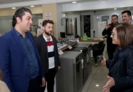 Şahin, esnafla buluştu