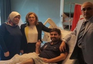 Şahin, FETÖ gazisini ziyaret etti