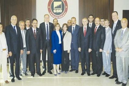 Şahin GSO ve GTO&#8217;yu ziyaret etti