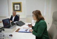 Şahin, halk ve muhtarlar buluşmasına telekonferans yoluyla devam edecek