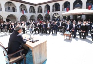 Şahin, Mecidiye Han’da gençlerle bir araya geldi