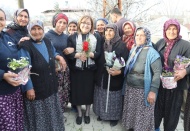 Şahin, Nurdağı kırsalındaki depremzedelerle bir araya geldi