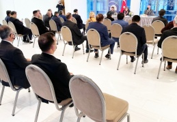 Şahin, Türk Amerikan toplumu temsilcileri ile bir araya geldi