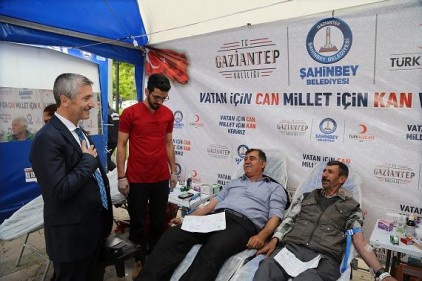 Şahinbey, 12 bin 60 ünite kan bağışı imkanı sağladı