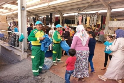 Şahinbey, 220 bin adet kurban atık poşeti dağıttı