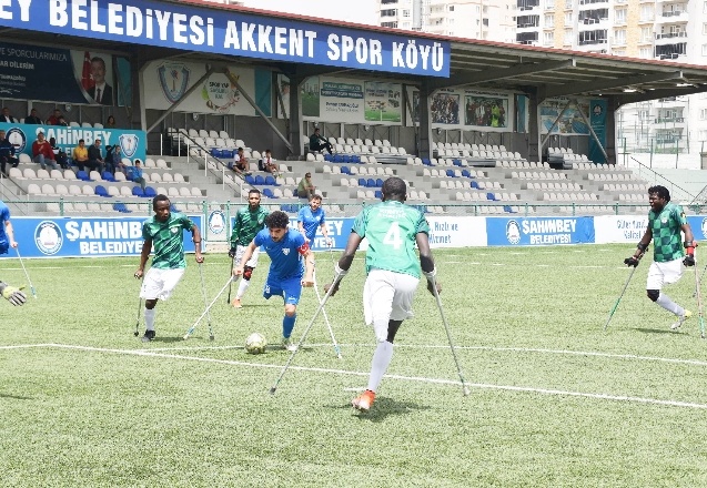 Şahinbey Ampute, çıkışını sürdürdü 2-1