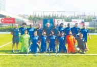 Şahinbey Ampute Futbol Takımı ligdeki çıkışını sürdürdü