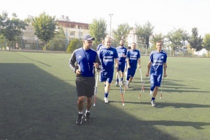 ŞAHİNBEY AMPUTE FUTBOL TAKIMI YENİ SEZONA HAZIRLANIYOR