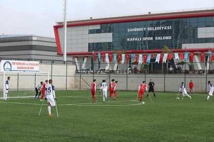Şahinbey Ampute futbol takımından 7-0&#8217;lık galibiyet 