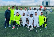 Şahinbey Ampute ilk yarıyı galibiyetle kapattı 12-1