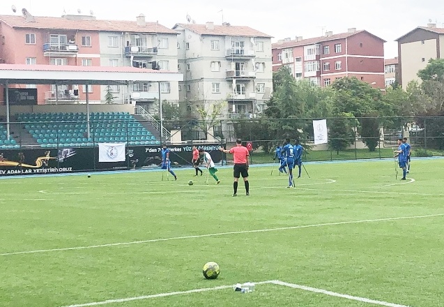 Şahinbey Ampute, lige galibiyetle başladı 8-0