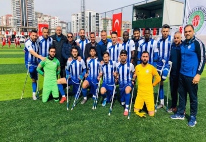 Şahinbey Ampute, şampiyonluk yolunda ilerliyor 