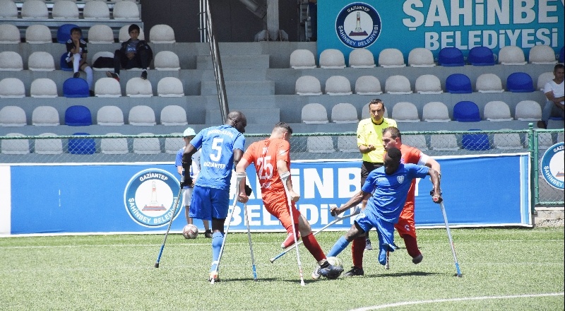Şahinbey Ampute’den 7-1’lik galibiyet