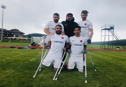 Şahinbey Ampute’nin milli gururu