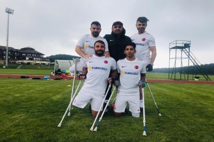 Şahinbey Ampute&#8217;nin milli gururu
