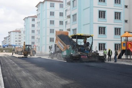 Şahinbey asfaltlanıyor